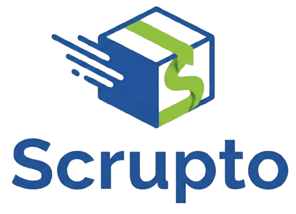 Scrupto Logo - Delivery App